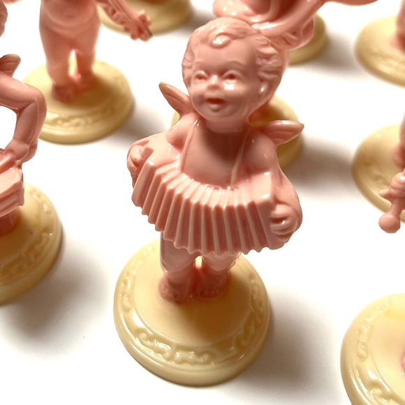 Vintage Angel Cherub Orchestra Marching Band 1950s Hartland Plastics - Picture 4 of 7